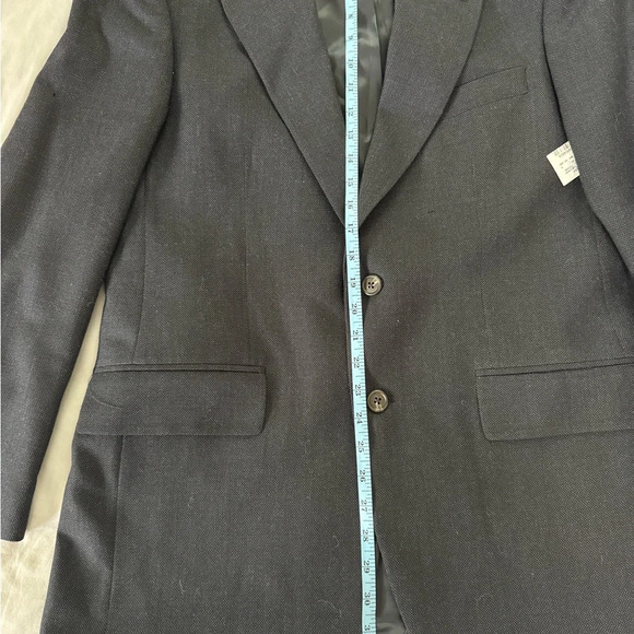 University Club by Ralph Lauren Charcoal Men's Blazer - Picture 5 of 8
